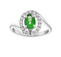 Ringe Gaurosa Dame in Gold Smeraldo 0.69 Ct 50001486 - 50001486